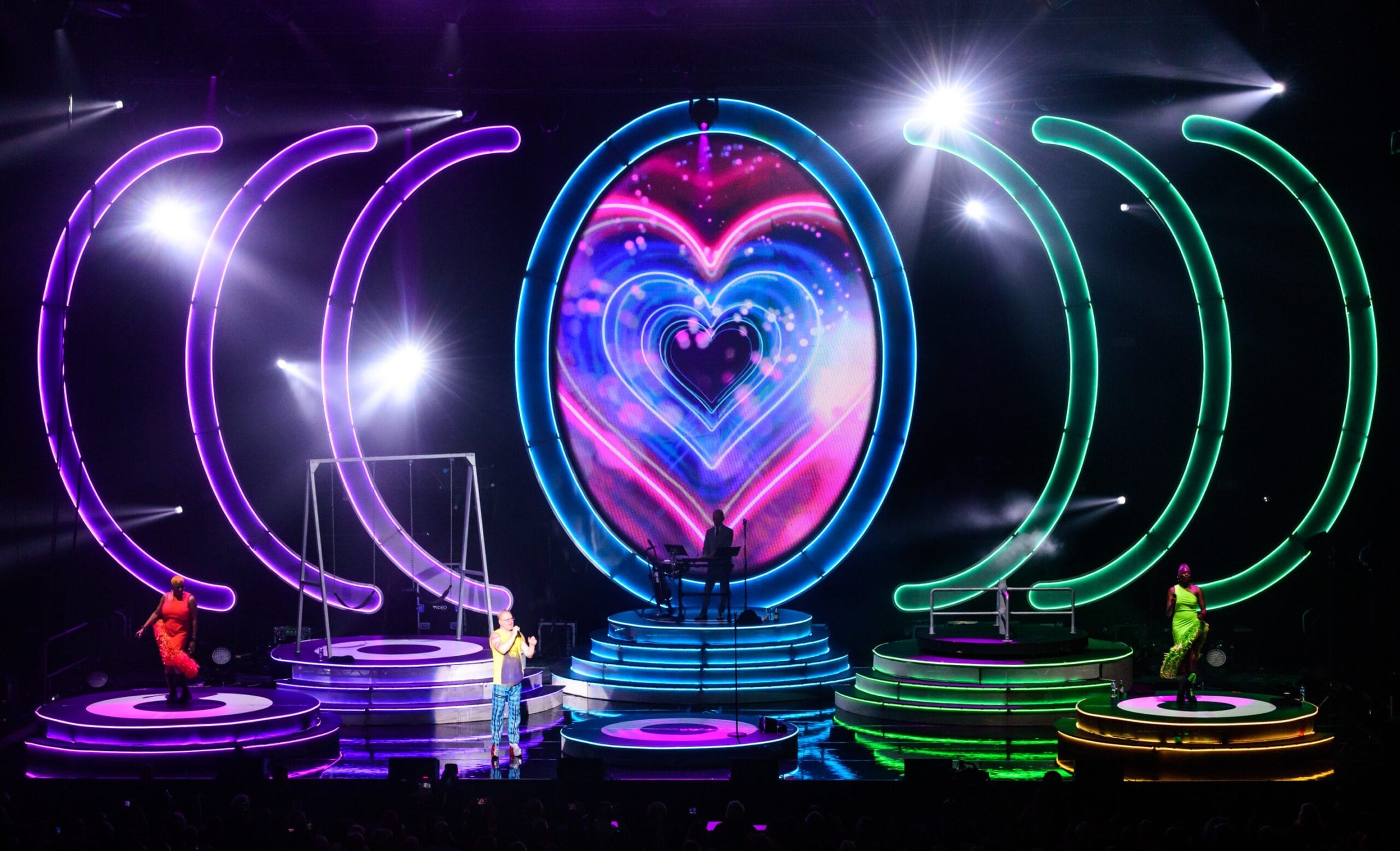 envisio Erasure Neon Tour Brighton