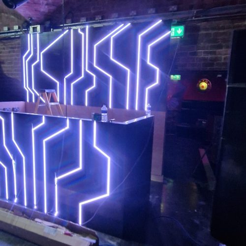 Tron DJ Booth Level